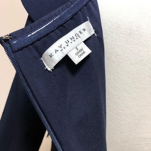 New Kay UngerStretchJumpsuit with Skirt Overlay - Picture 8 of 11